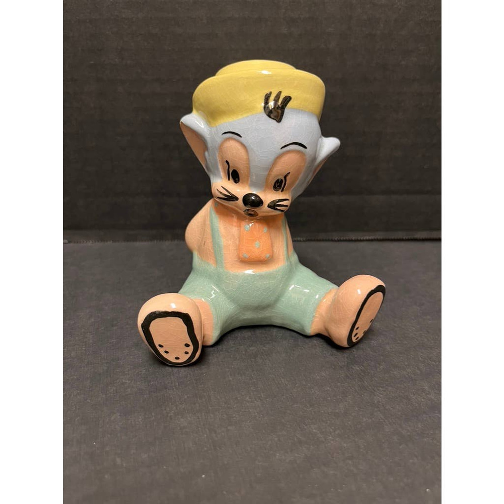 Vintage 1940's Sniffles the Mouse Warner Bros Evan K. Shaw Ceramic Figurine